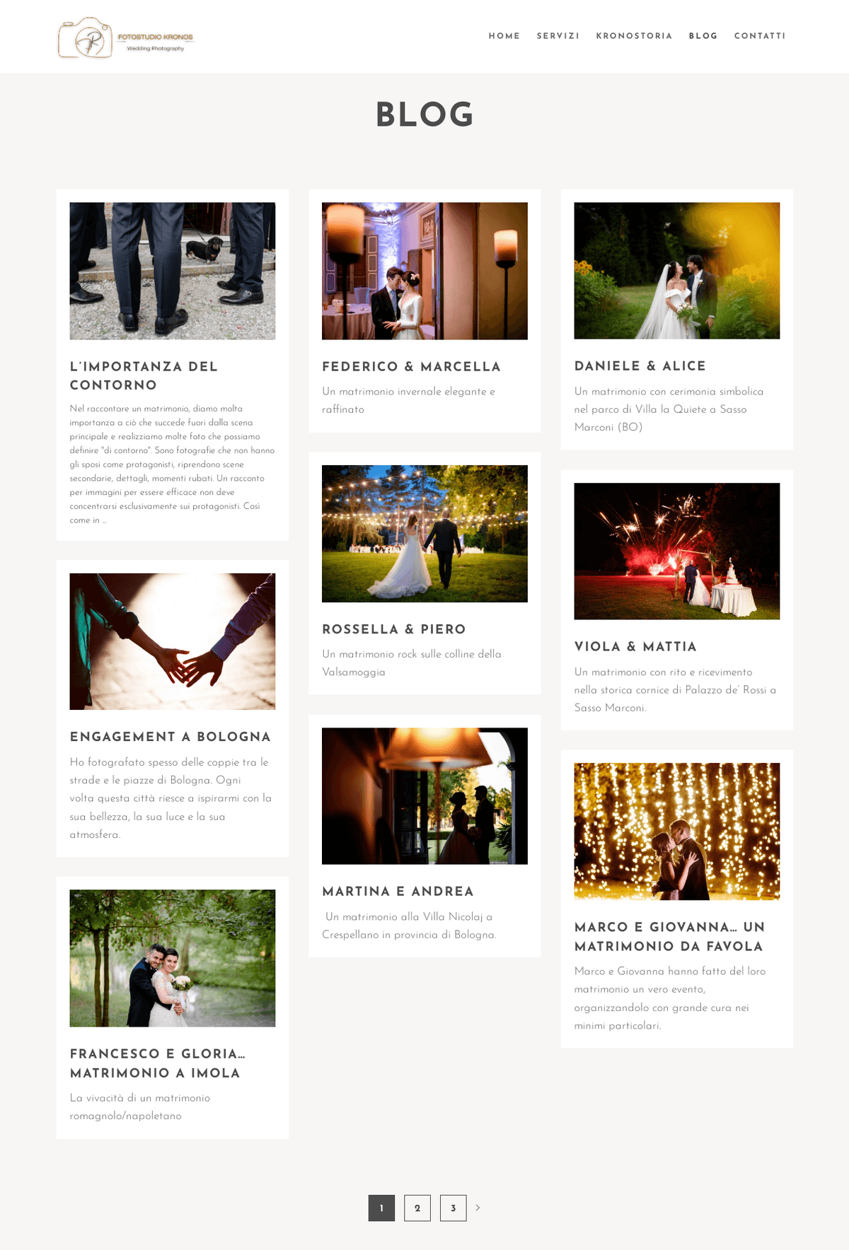 Blog Fotostudio Kronos